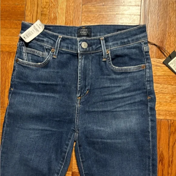CITIZENS OF HUMANITY rocket swing low skinny jeans size 25 new with tags - Picture 5 of 12
